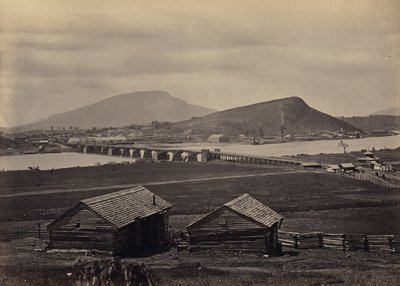 Chattanooga set fra nord af George N. Barnard