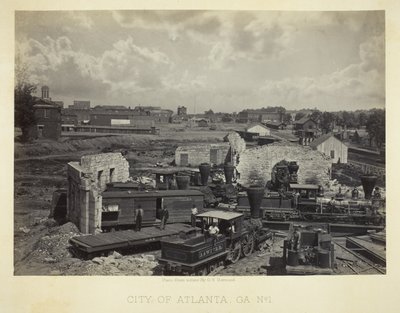 Byen Atlanta, GA, nr. 1 af George N. Barnard