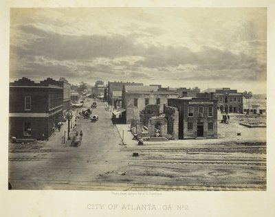 Byen Atlanta, GA, nr. 2 af George N. Barnard