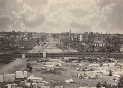 Columbia fra Capitol, 1865-1866. af George N. Barnard