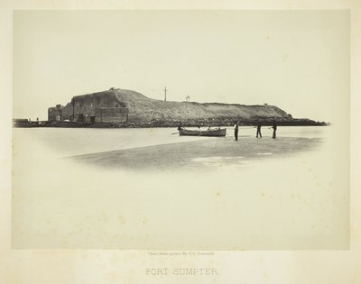 Fort Sumpter af George N. Barnard