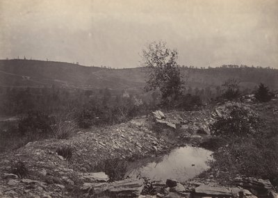 Mission Ridge fra Orchard Knob, 1860