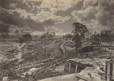 Rebel arbejder foran Atlanta, Georgia nr. 1, 1860