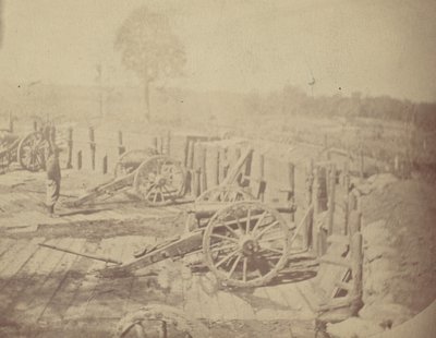 Rebel arbejder foran Atlanta, Georgia, nr. 2, 1864. af George N. Barnard