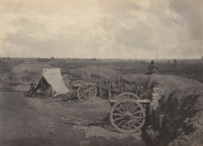 Rebel arbejder foran Atlanta, Georgia nr. 4, 1860