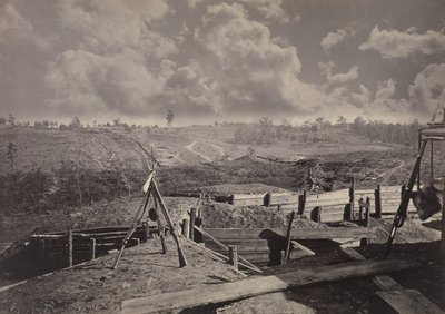 Rebel arbejder foran Atlanta, Georgia nr. 5, 1860