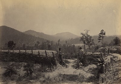 Allatoona-passet, Georgia af George N. Barnard