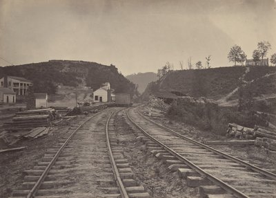 Allatoona Pass Looking North, Georgia, 1860