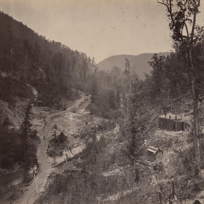 Whiteside Valley neden for broen af George N. Barnard