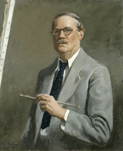 Selvportræt af George Oberteuffer