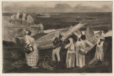 Markedsbåde af George Overbury Hart