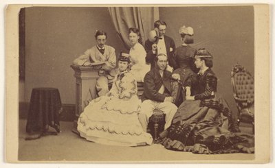 [Portræt af en uidentificeret gruppe: fire kvinder og tre mænd]. af George P. Critcherson