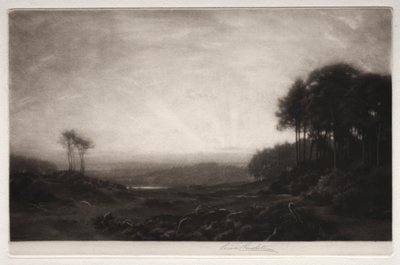 Landskab af George Percival Gaskell