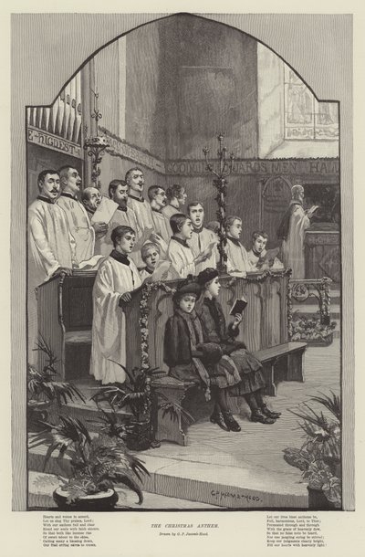 Julesangen af George Percy Jacomb Hood