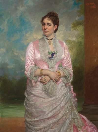 Delia Spencer Caton Field af George Peter Alexander Healy