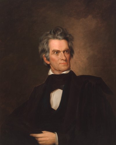 John C. Calhoun, ca. 1845. af George Peter Alexander Healy