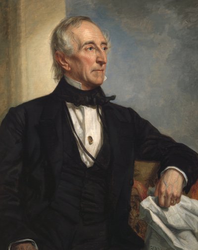 John Tyler (1790-1862) af George Peter Alexander Healy