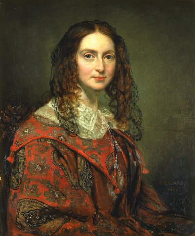 Mrs. Thomas B. Bryan, 1856. af George Peter Alexander Healy