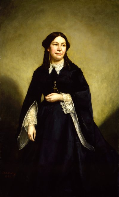 Mrs. William Tecumseh Sherman, 1868. af George Peter Alexander Healy