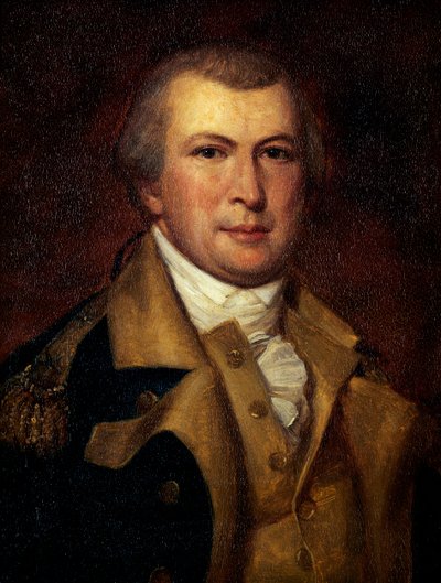 Portræt af Nathanael Greene (Warwick af George Peter Alexander Healy