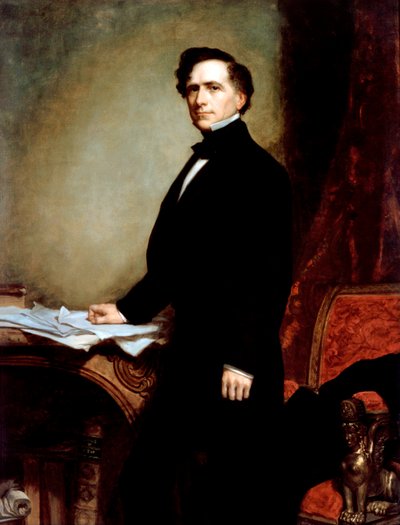 Portræt af præsident Franklin Pierce af George Peter Alexander Healy