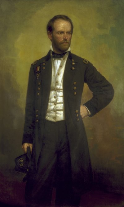 William T.Sherman af George Peter Alexander Healy