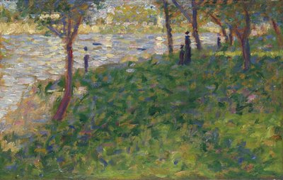 Studie for La Grande Jatte, 1884-1885 af George Pierre Seurat