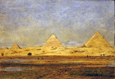 Pyramiderne og Sfinxen i Giza af George Price Boyce