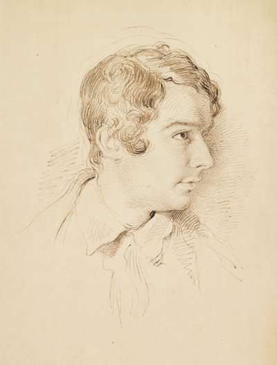Hoved af en mand af George Richmond