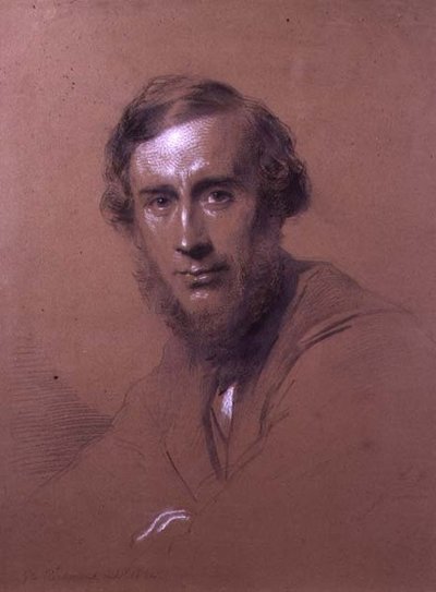 John Tyndall (1820-93) 1864 (farvekridt) af George Richmond