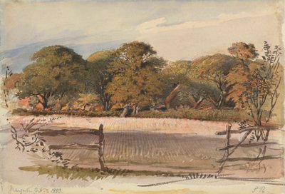 Margate, 2. oktober 1850. af George Richmond