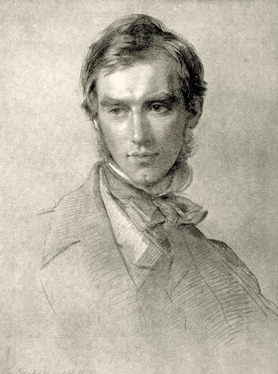Portræt af Sir Joseph Dalton Hooker. 1855 (Grafit på papir) af George Richmond
