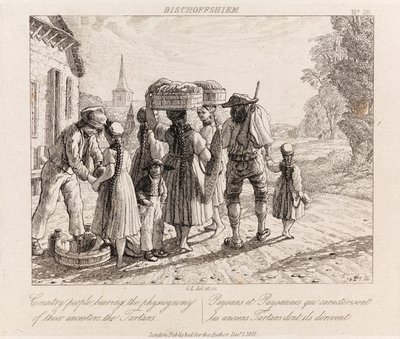 Bischoffshiem, ca. 1821 (radering) af George Robert Lewis