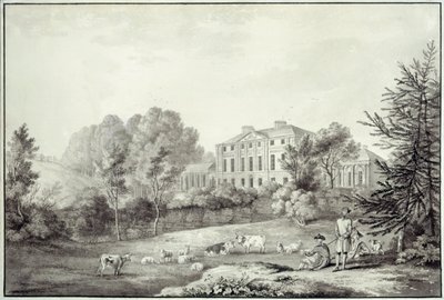Udsigt til Kenwood (blyant på papir) af George Robertson