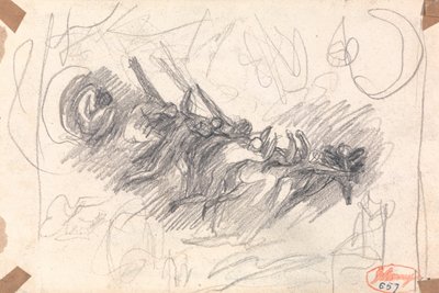 At angribe dæmoner for at friste Kristus af George Romney