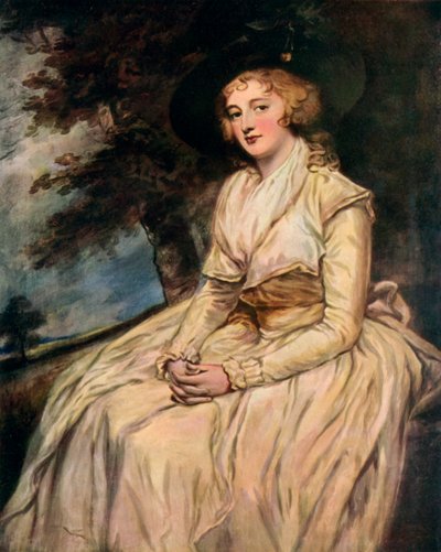 Charlotte, Lady Milnes 1700-tallet 1910. af George Romney