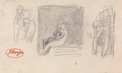 Daphnis og Chloe af George Romney