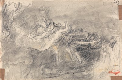 Dæmonisk angreb for Kristi fristelse af George Romney
