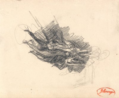 Djævle for Kristi fristelse af George Romney