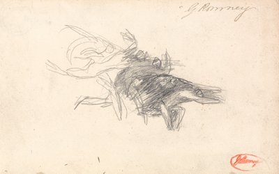 Djævle for Kristi fristelse af George Romney