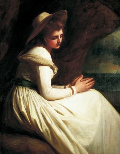 Emma Hart, senere Lady Hamilton (ca. 1761-1815) af George Romney