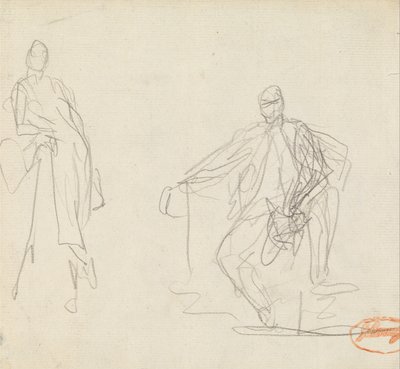 Figur Undersøgelse af sammensætning 30 af George Romney