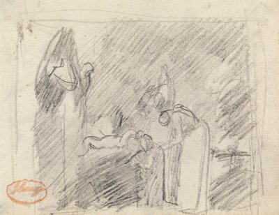 Figursammensætningsundersøgelse 42 af George Romney
