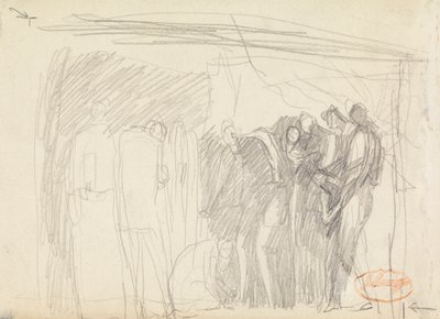 Figursammensætningsundersøgelse 46 af George Romney