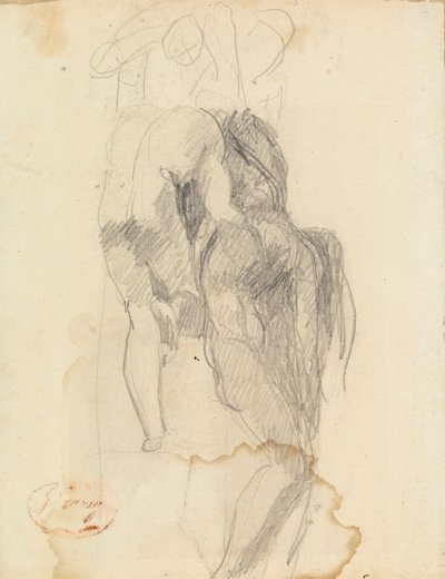 Figursammensætningsundersøgelse 48 af George Romney