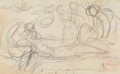 Figur Undersøgelse af sammensætning 50 af George Romney