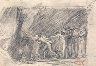 Figur-scene af George Romney