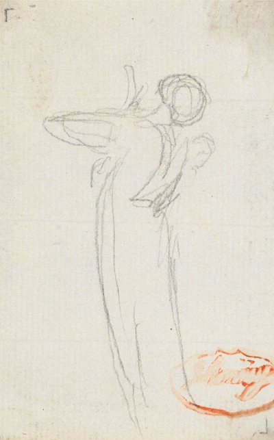 Figurstudie elleve af George Romney