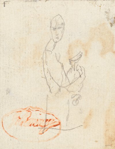 Figurstudie 2 af George Romney
