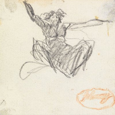 Figur Studie 7 af George Romney